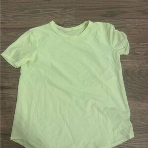 Women’s Lululemon Neon Athletic Shirt Size 4